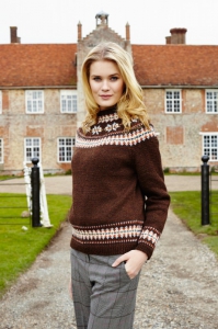 Fairisle yoke sweater